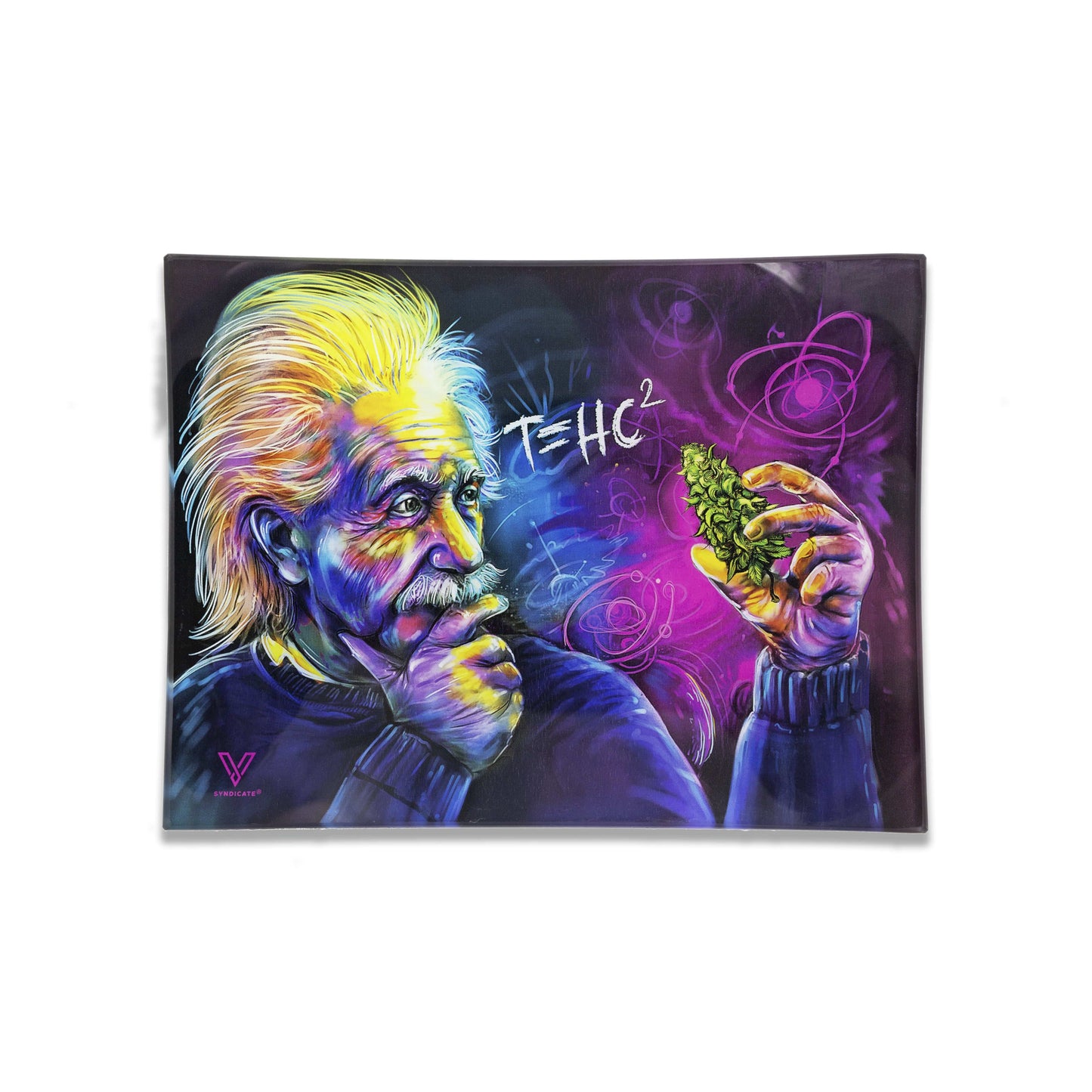 T=HC2 Glass Rollin' Tray 2 Size Options