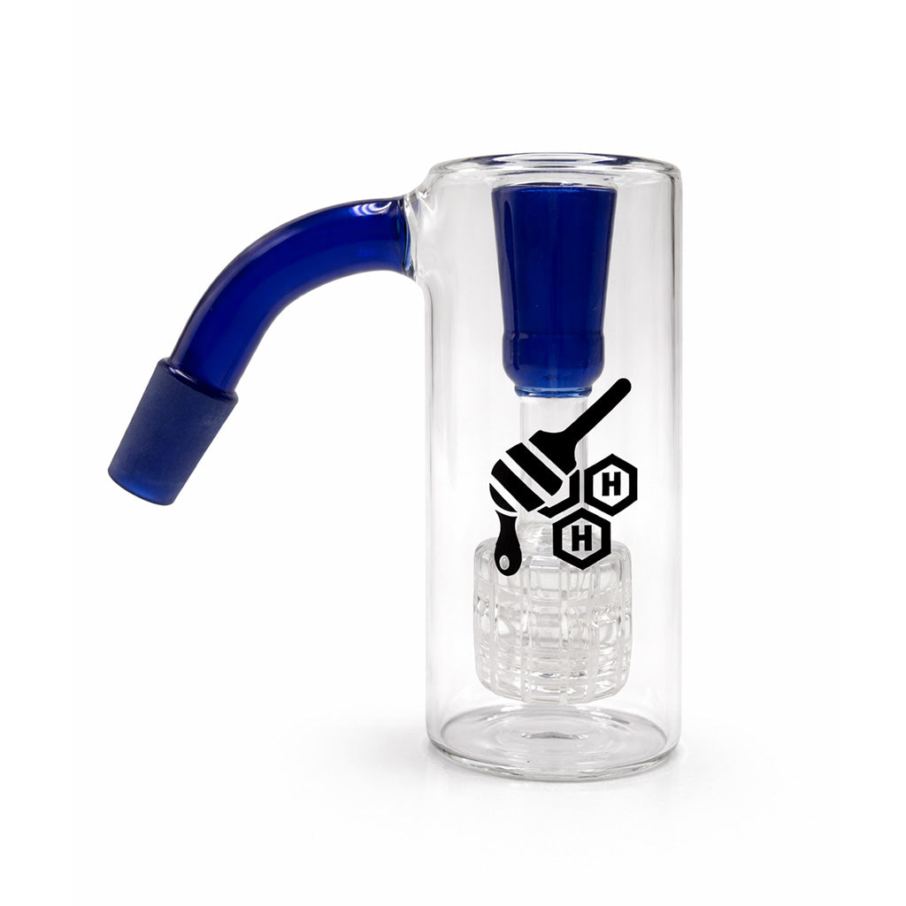 Honeybee Herb Straight Can Matrix Perc Ash Catcher - 5 Color Options