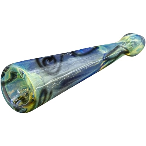 Warrior Piper IInside-Out Funnel Chillum Herb Pipe 5 Color Options