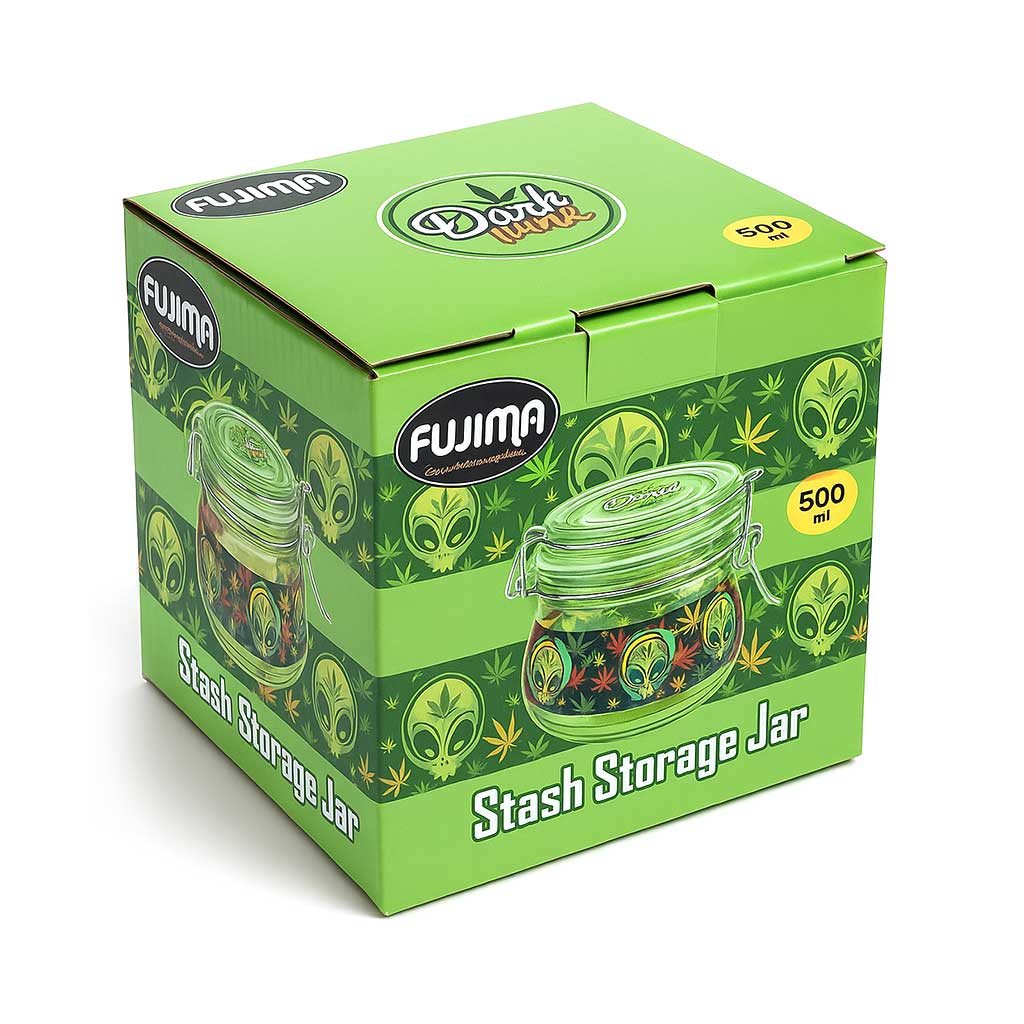 FUJIMA AIRTIGHT GLASS STASH JARS