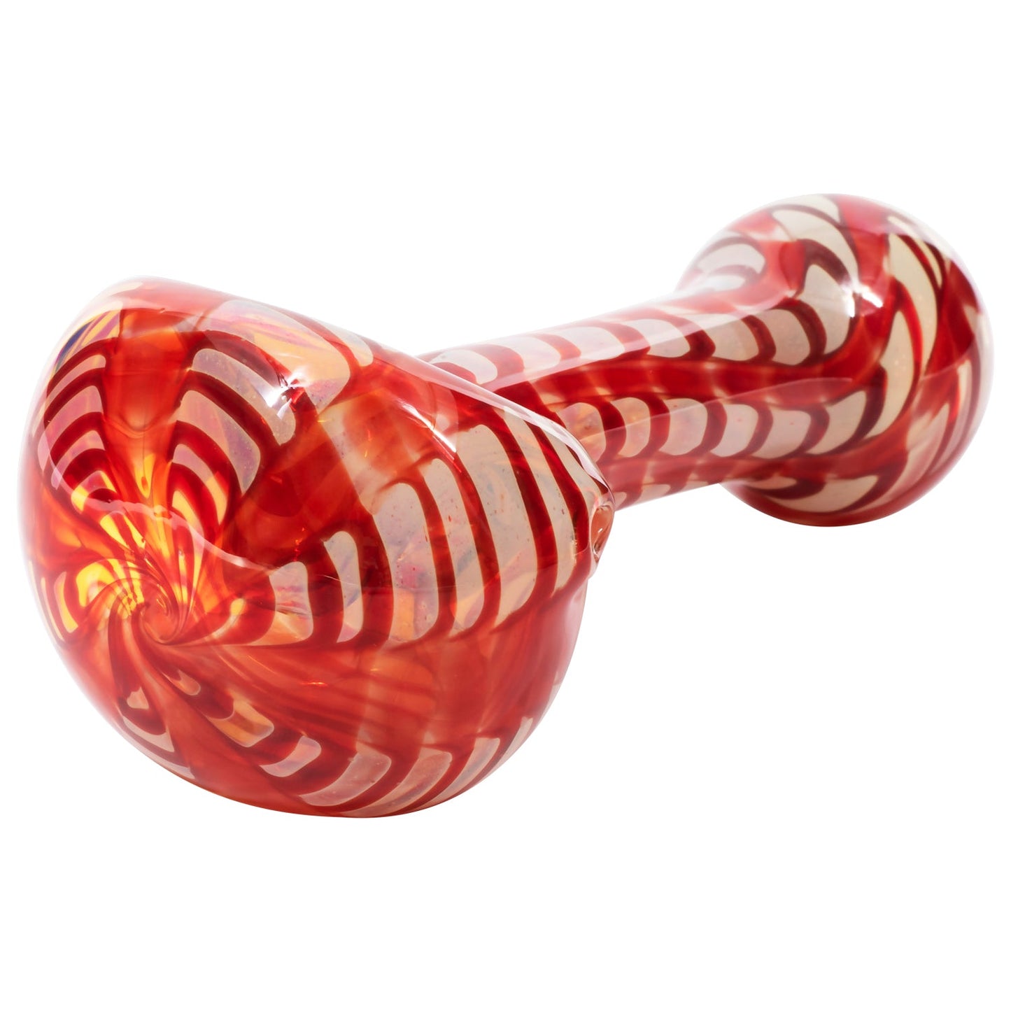 LA Pipes "Raker" Glass Spoon Pipe 2 Sizes & 6 Color Options