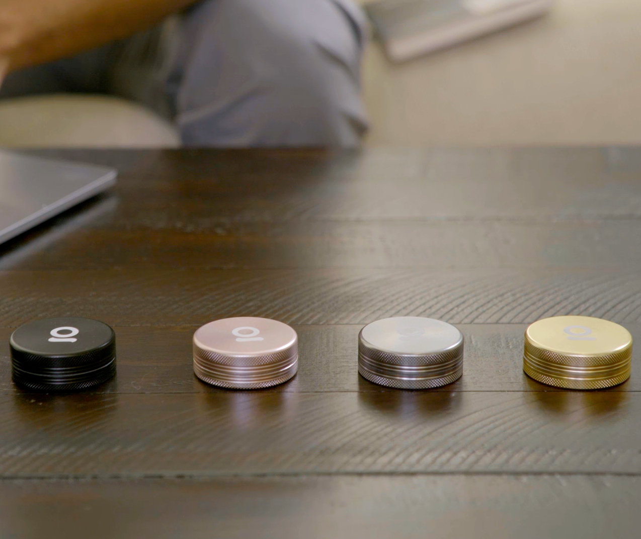 Ongronk 2 Piece Magnetic Grinder (50 mm) 5 Color Options