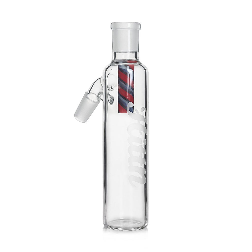 INLINE DROP DOWN ASH CATCHER WITH INTERNAL COLOR ROD DIFFUSER MULTIPLE COLORS AVAILABLE