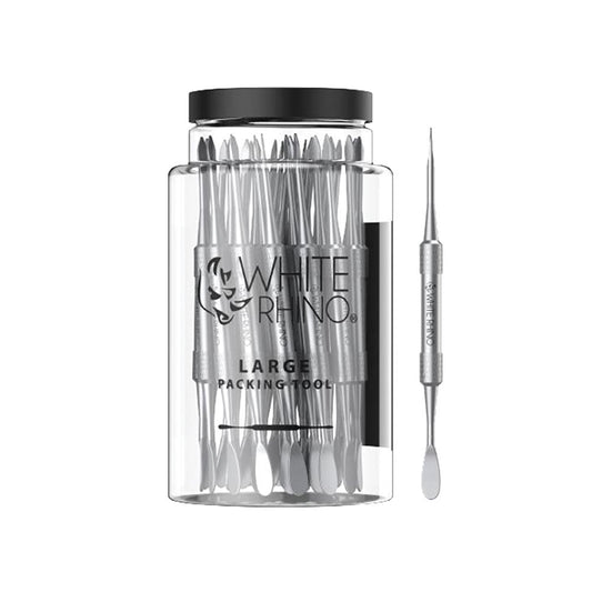 White Rhino Double-Sided Steel Dab Tool 2 Size Options