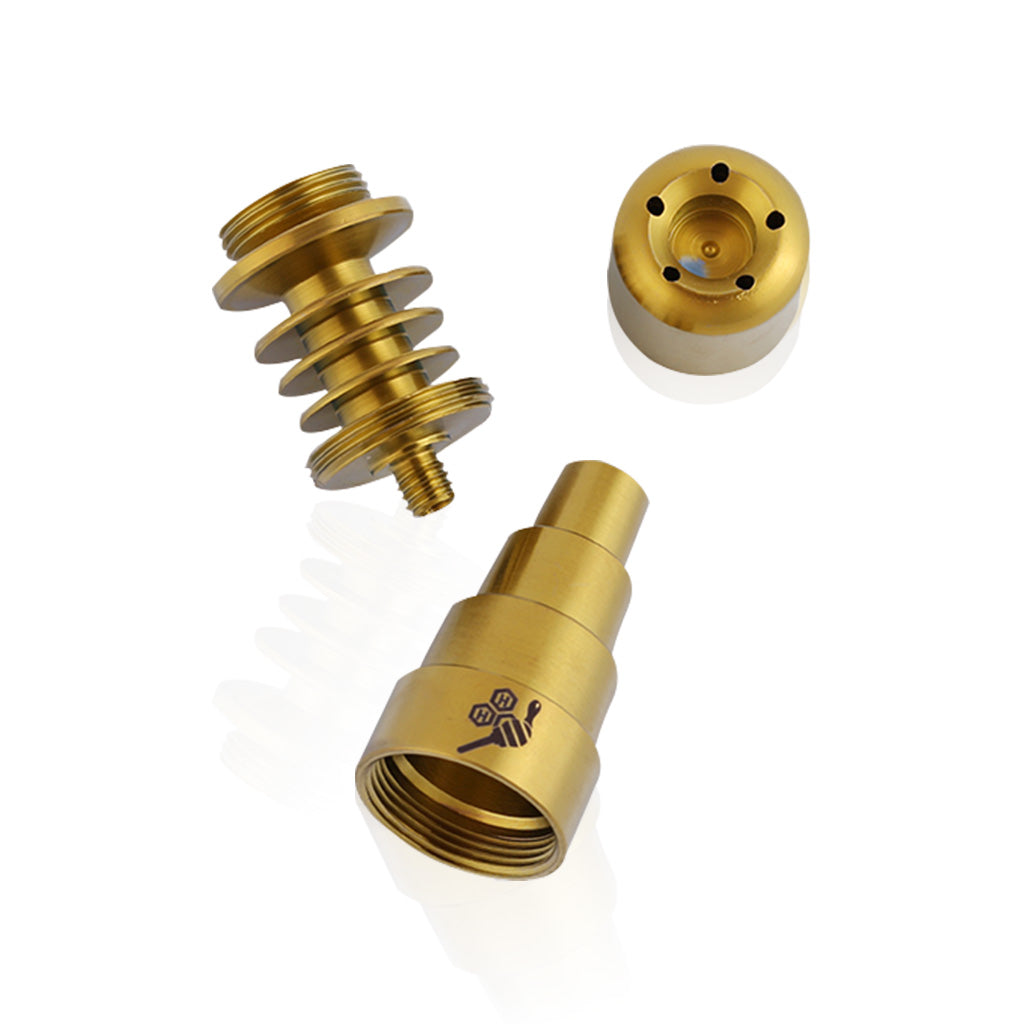 TITANIUM 6 IN 1 SKILLET ENAIL DAB NAIL 2 Sizes & 2 Color Options