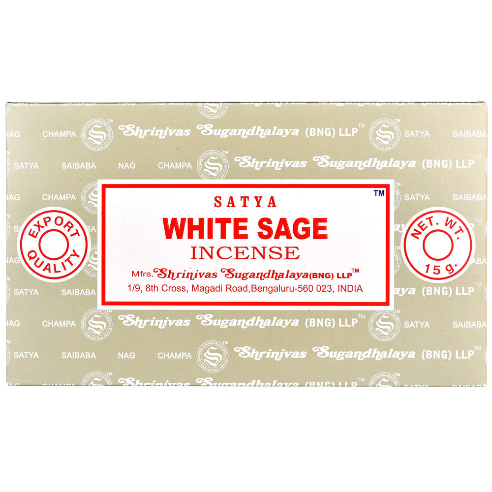 Satya 15g Incense Sticks | 12pk 19 Scent Options