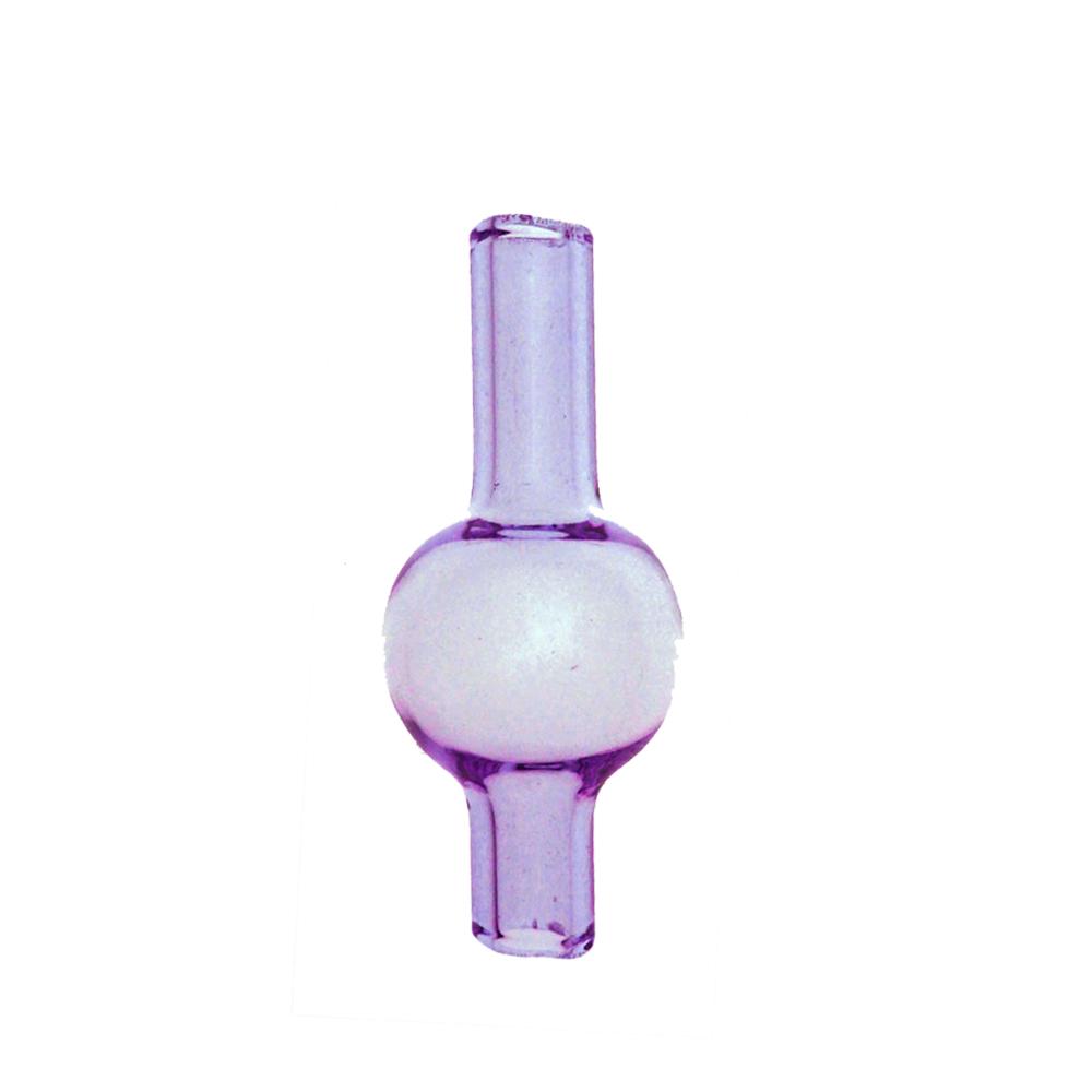 Directional Small Bubble Style Glass Carb Cap Multiple Color Options Available