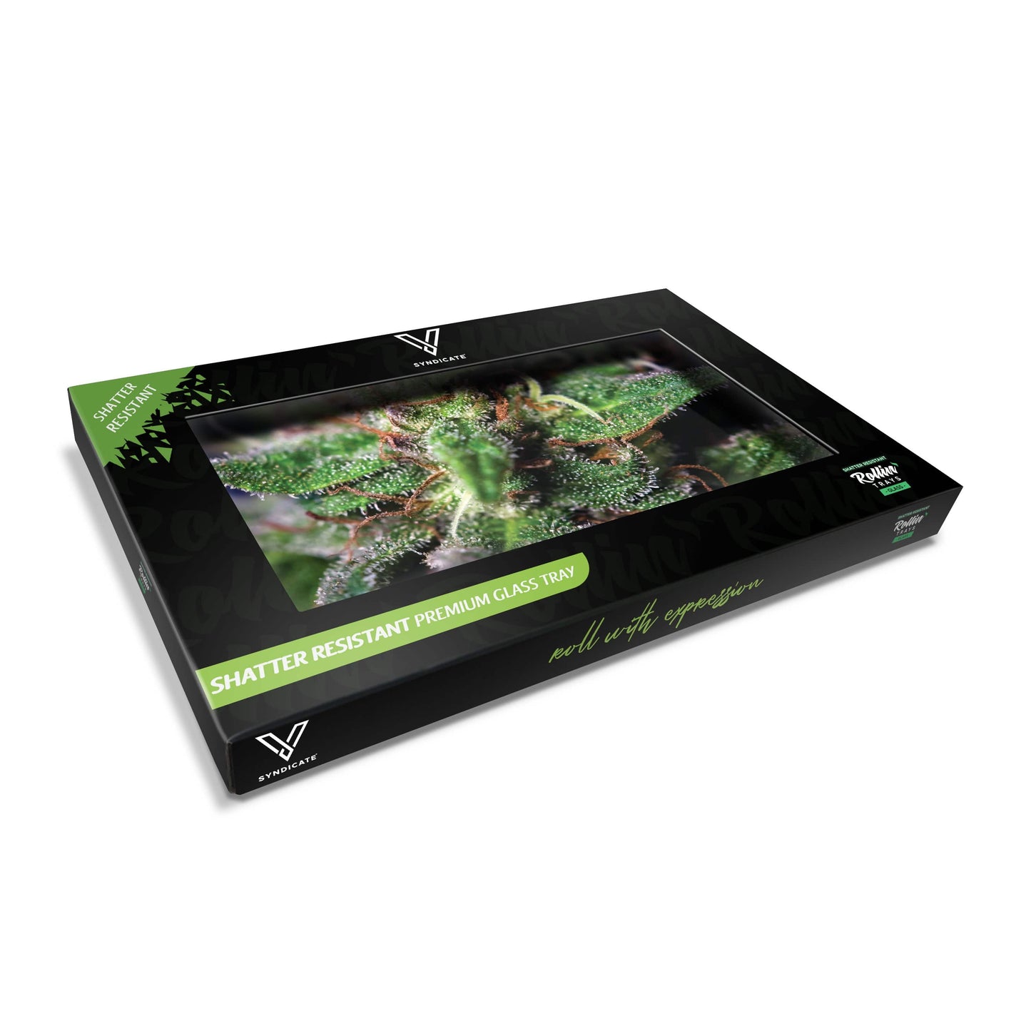 Blue Dream Glass Rollin' Tray 2 Size Options
