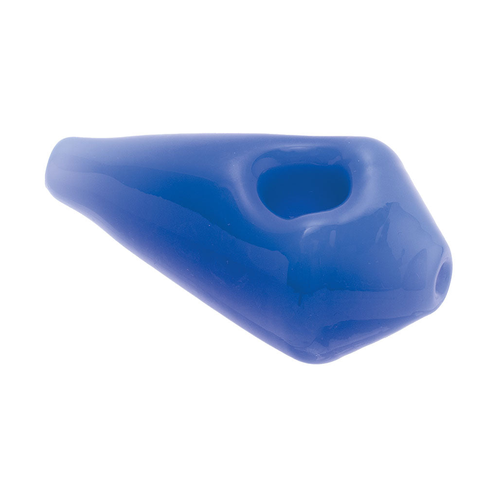 DIAMOND GLASS HAND PIPE MULTIPLE COLORS