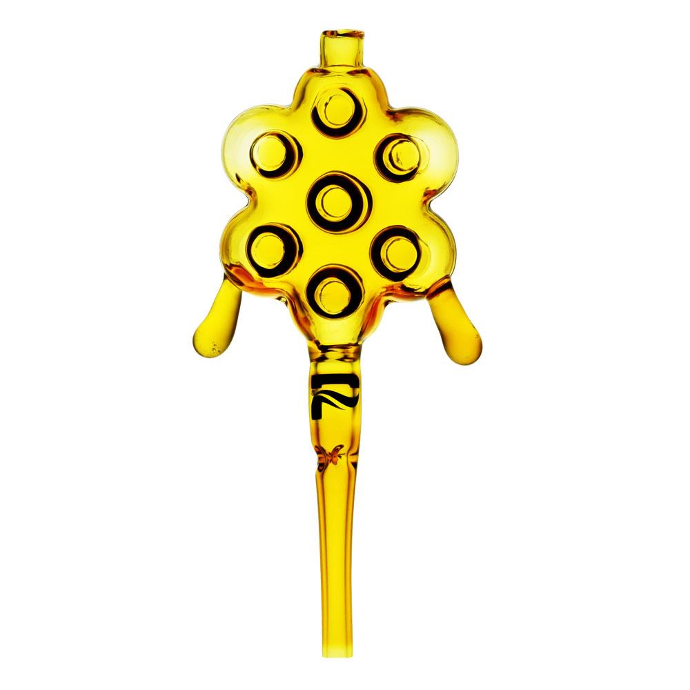 Pulsar 710 Honeycomb Glass Dab Straw Available With Glass or Titanium Tip