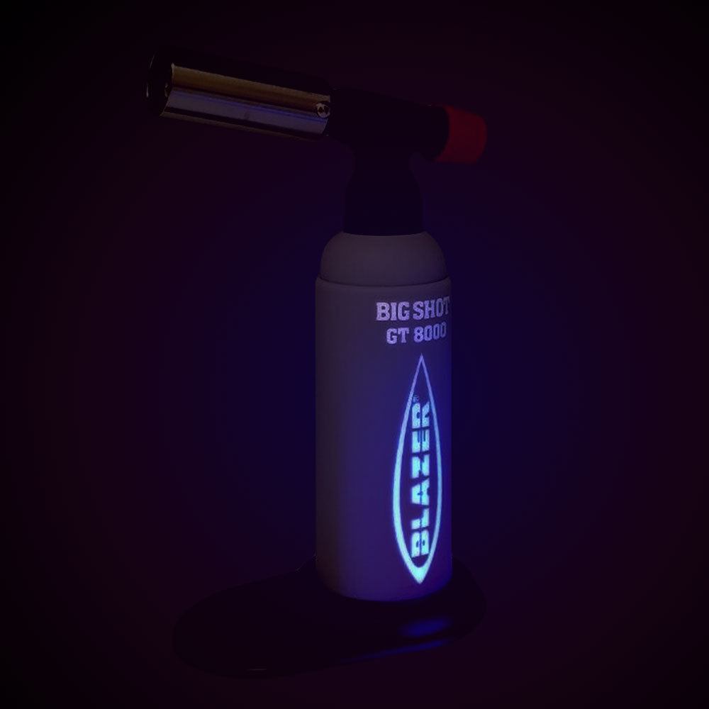Blazer Big Shot Dab Torch Lighter 4 Colors Options Including Glow In The Dark