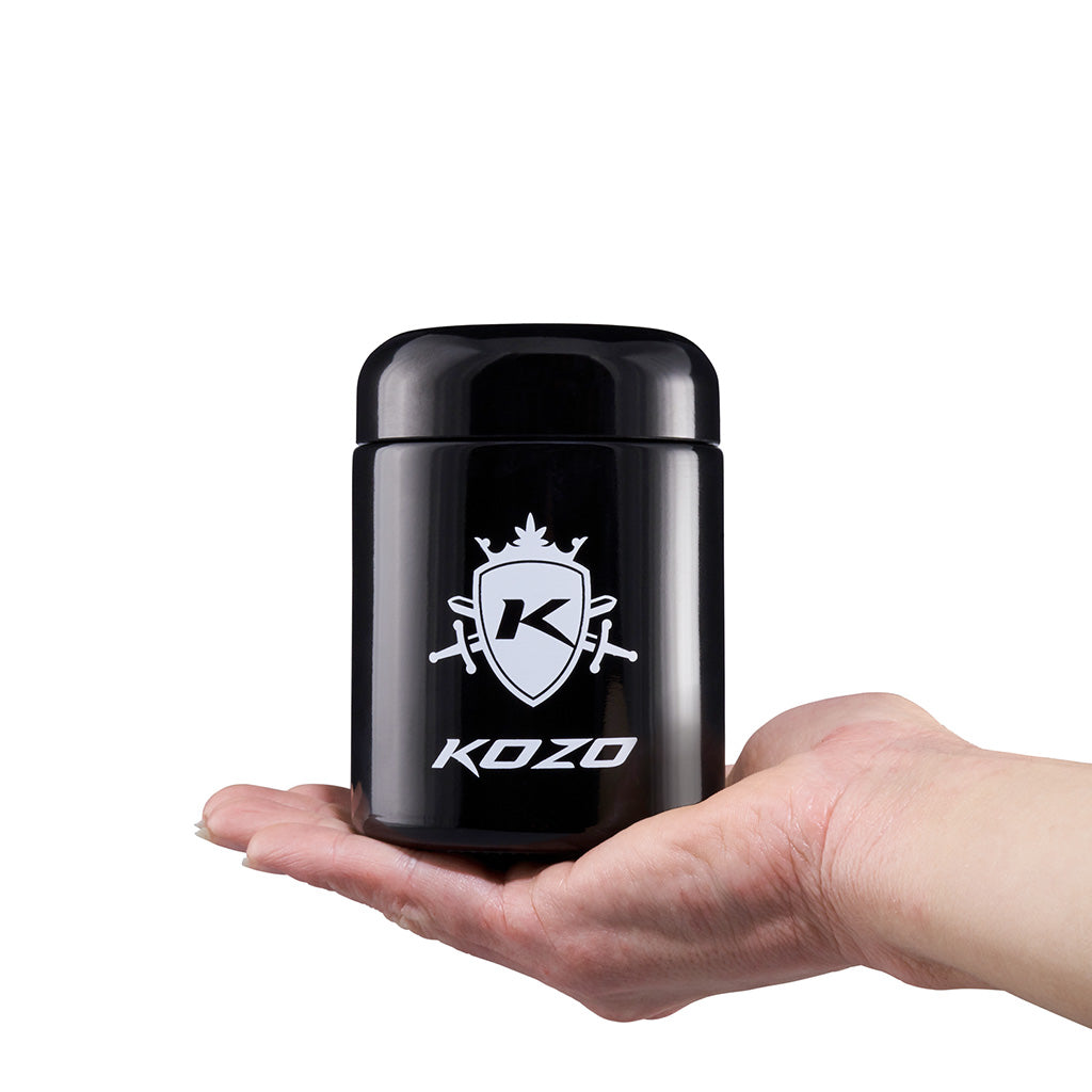 Kozo Grinders ­Glass Jars Two Sizes Available