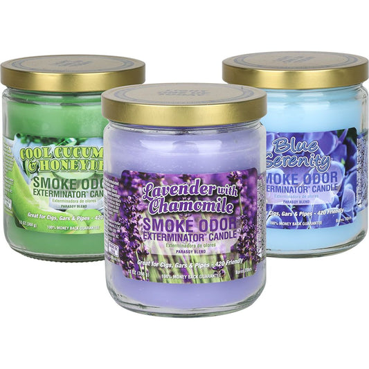 Smoke Odor Exterminator Candle | Year-Round Series | 13oz 8 Different Scent Options Available