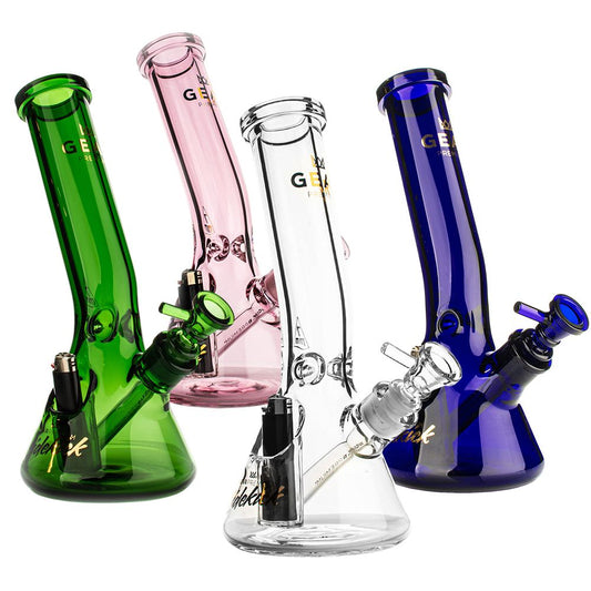 Gear Premium Sidekick Laid Back Glass Beaker Water Pipe | 12"