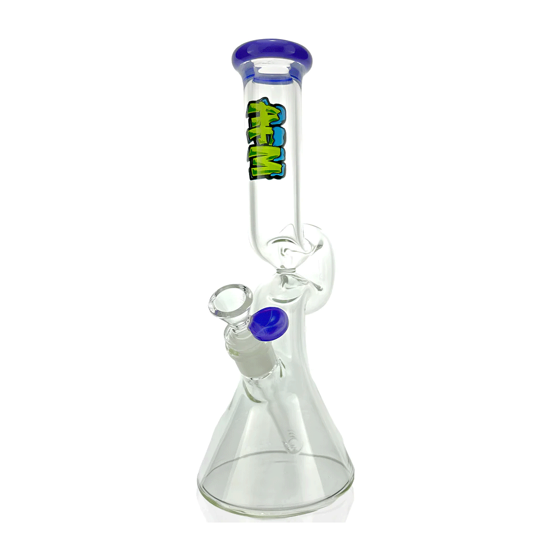 AFM Glass 12" Beaker Wave Water Pipe