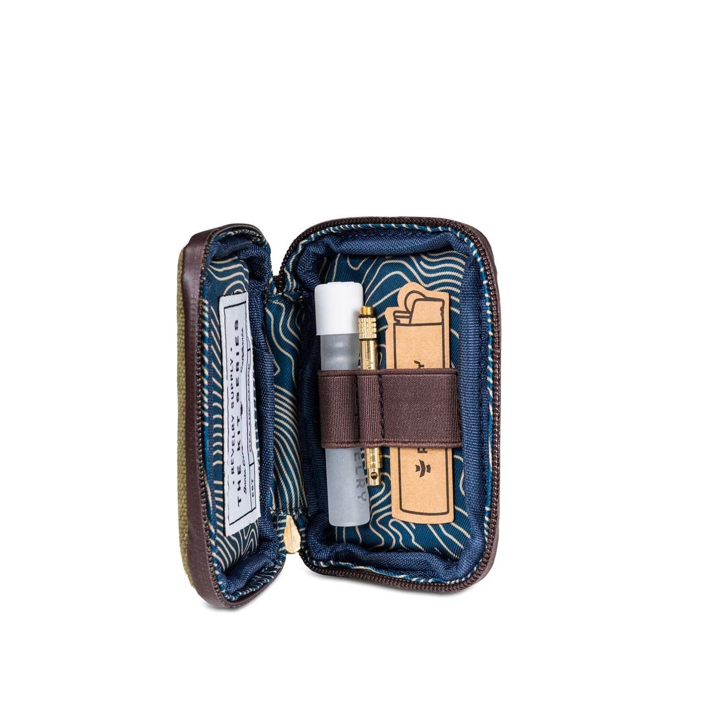 Revelry Chillum Kit - Smell Proof Smoking Kit 10 Color Options