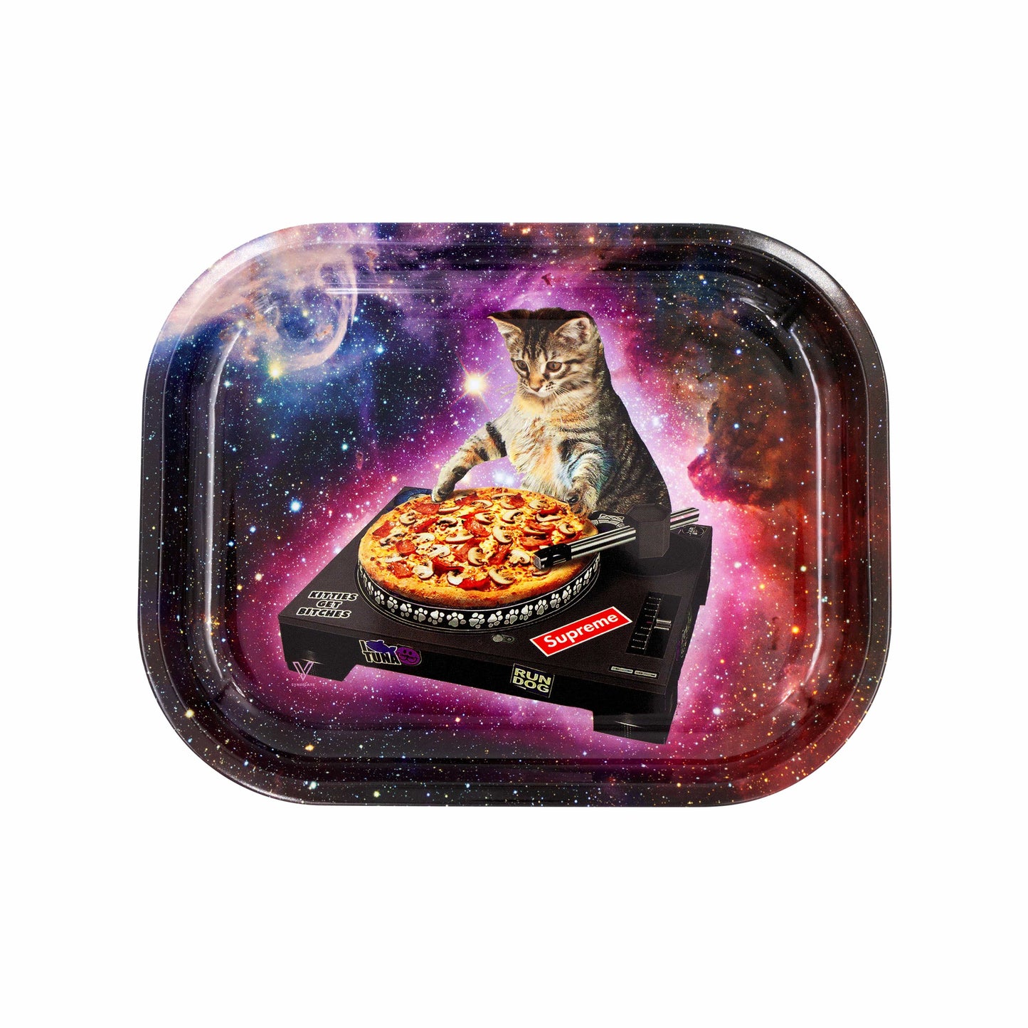 Pussy Vinyl Metal Rollin' Tray 2 Size Options