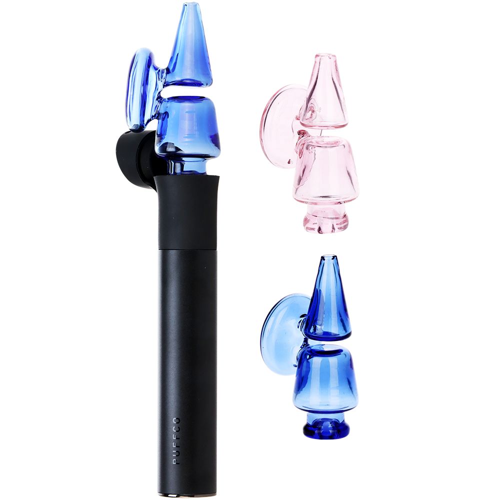Pulsar Splash Guard Double Chamber Glass Mouthpiece for Puffco Pivot