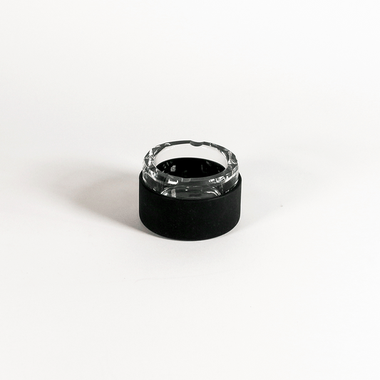 Smoke Honest Travel Glass Ashtray 6 Color Options