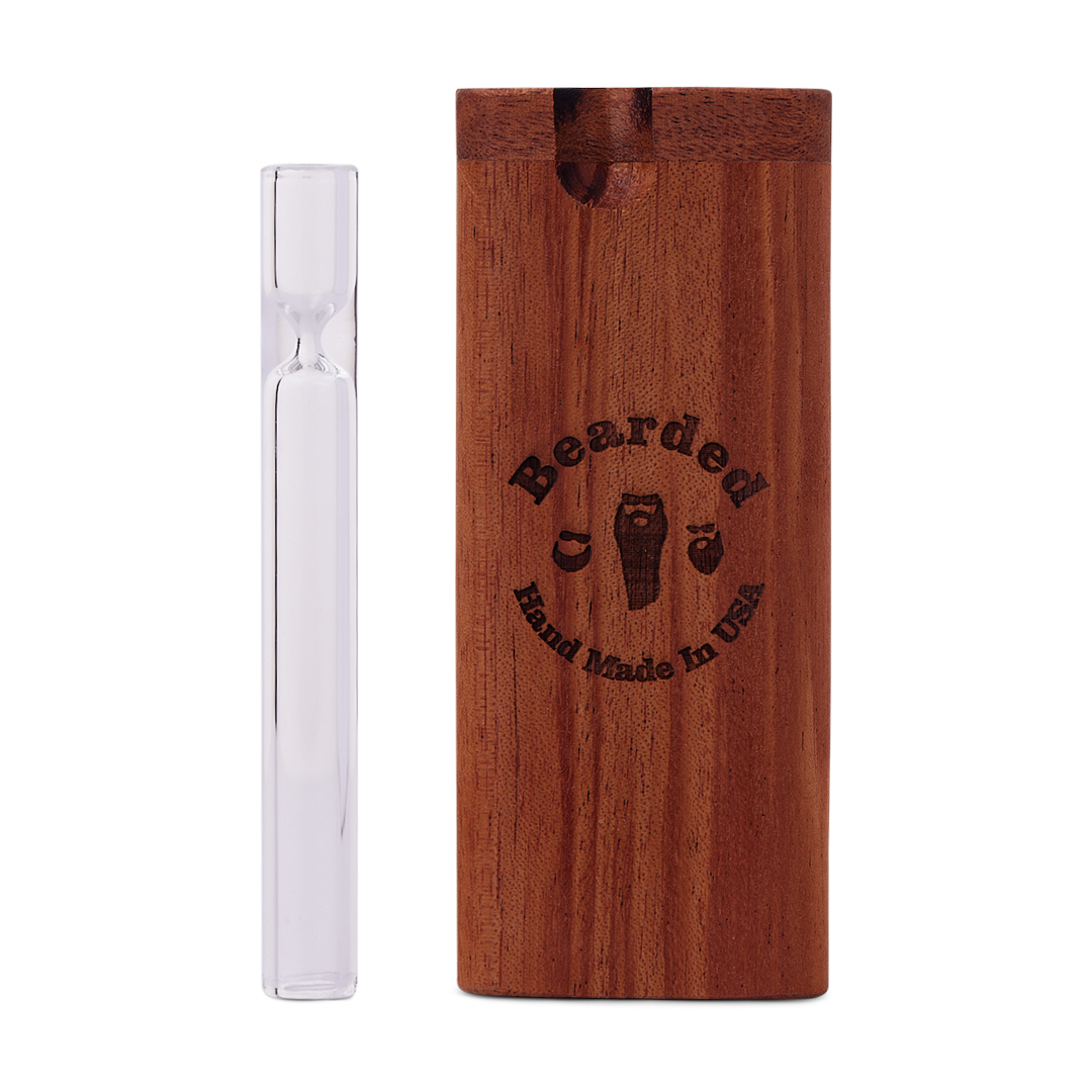 Bearded Chillum Dugout 5 Different Wood Options
