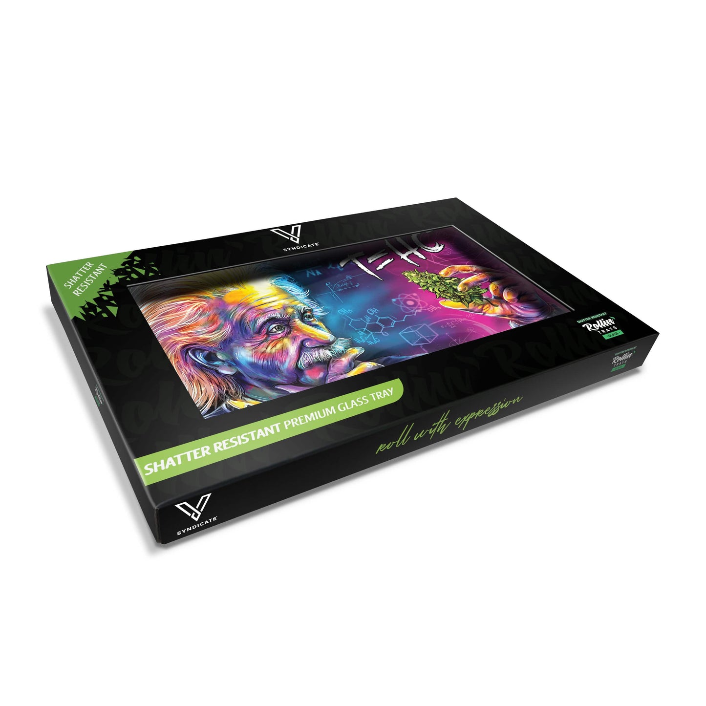 T=HC2 Glass Rollin' Tray 2 Size Options