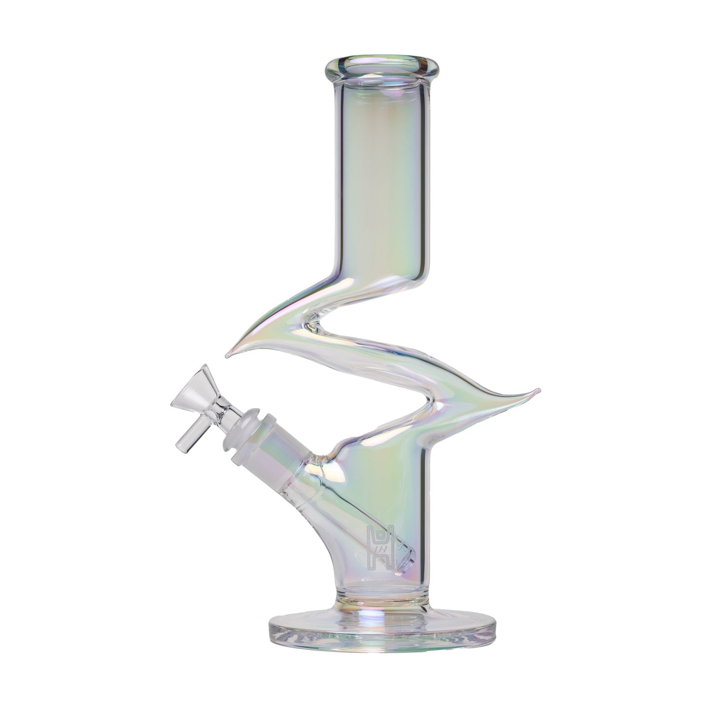 Human Grade Iridescent Zing Water Pipe