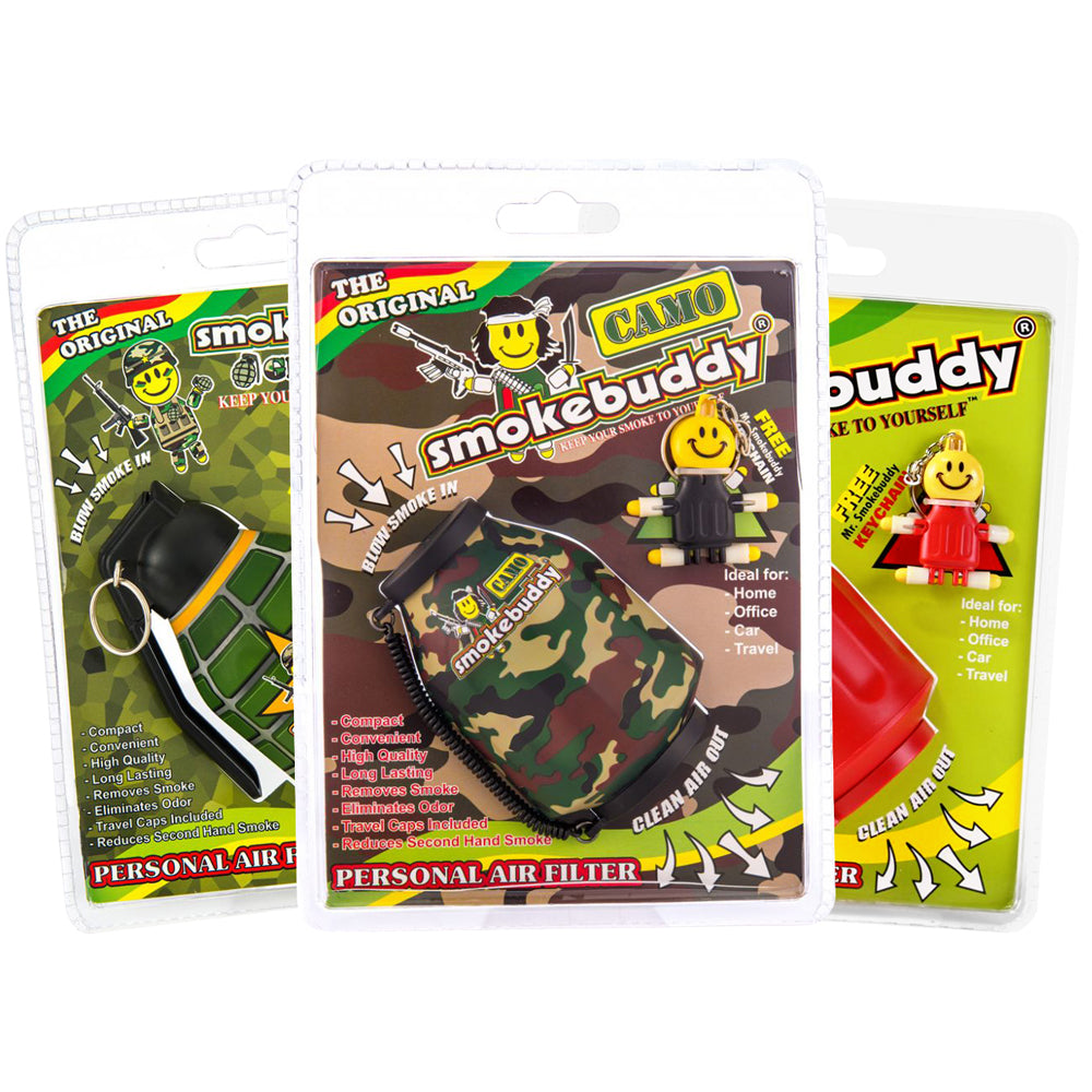 Smokebuddy Original Personal Air Filter 16 Color Options