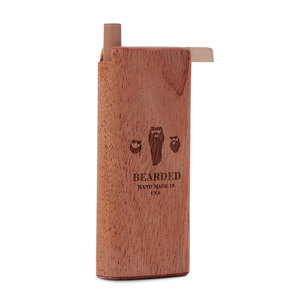 Bearded Slide-Top Dugout 4 Different Wood Options