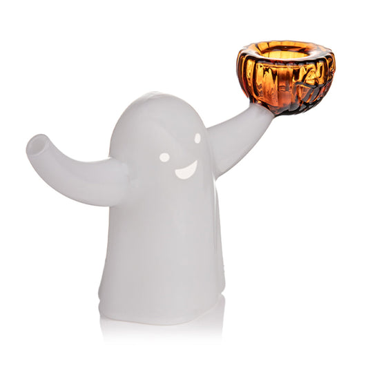MJ Arsenal Ecto Glass Bubbler Halloween Limited Edition Glow In The Dark