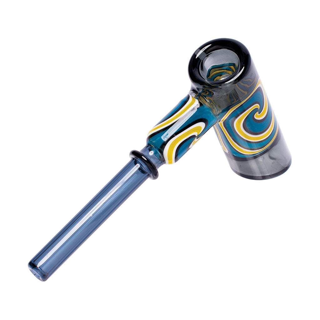 Wig Wag Glass Hammer Bubbler - 3 Color Options