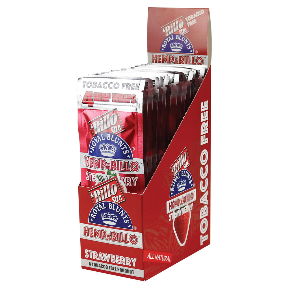 Royal Blunts Hemparillo Hemp Wraps 4pack 15 pcs