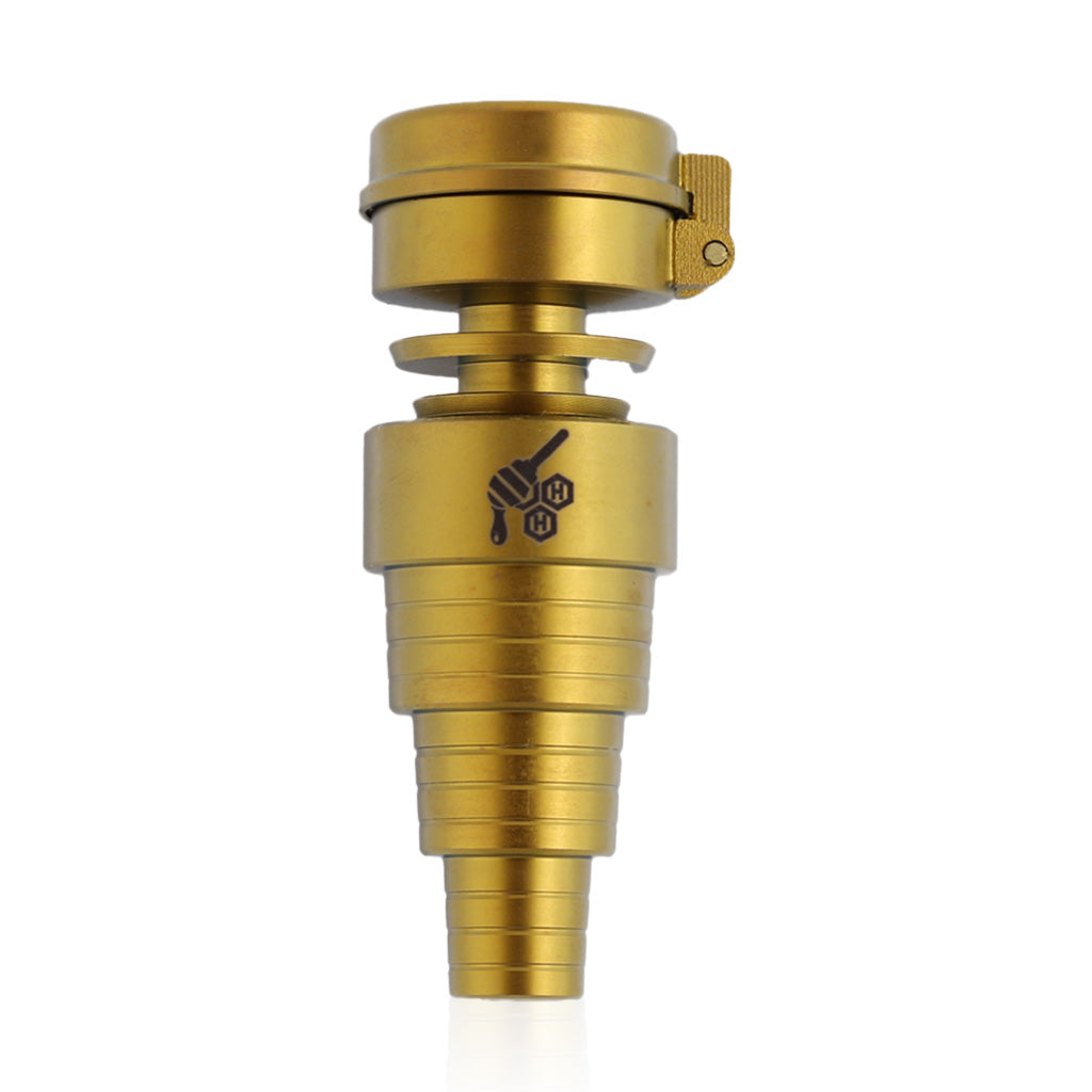 TITANIUM 6 IN 1 CARB CAP DAB NAIL 2 Color Options