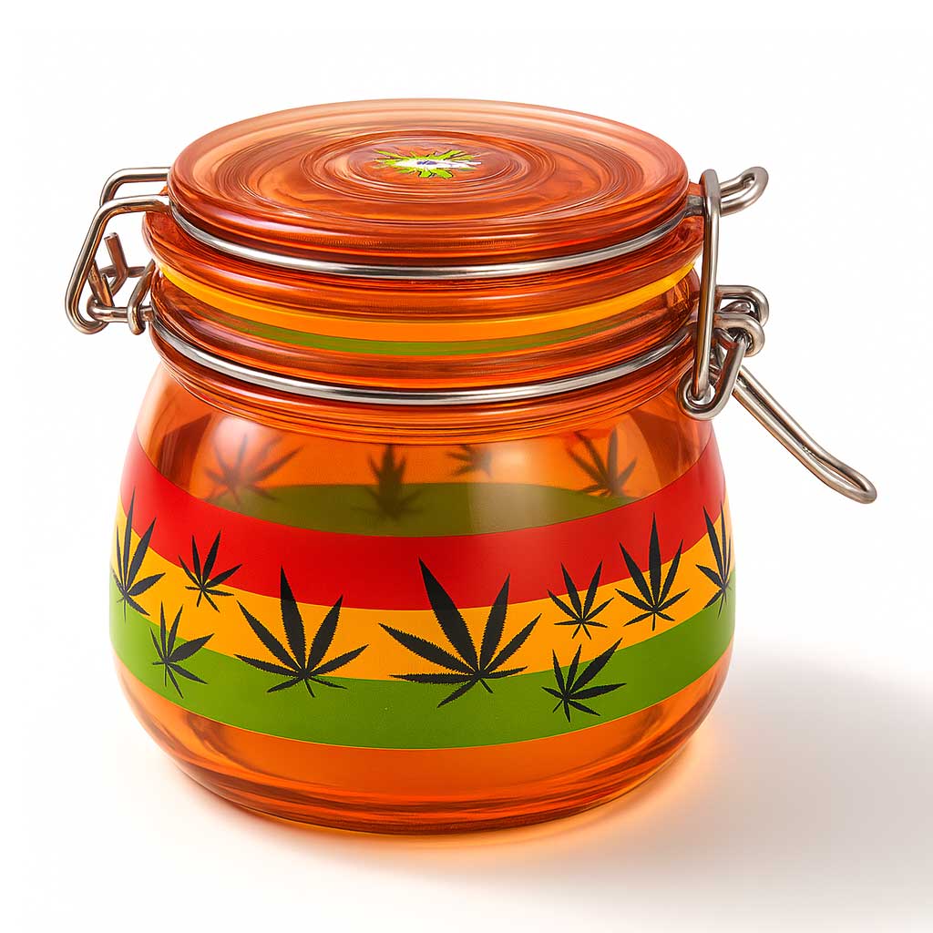 FUJIMA AIRTIGHT GLASS STASH JARS