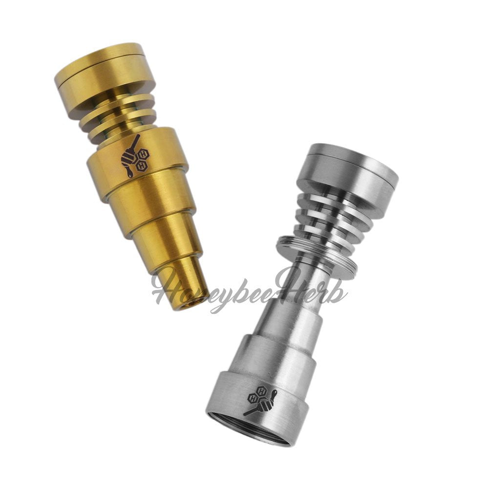 TITANIUM 6 IN 1 SKILLET DAB NAIL 2 Color Options