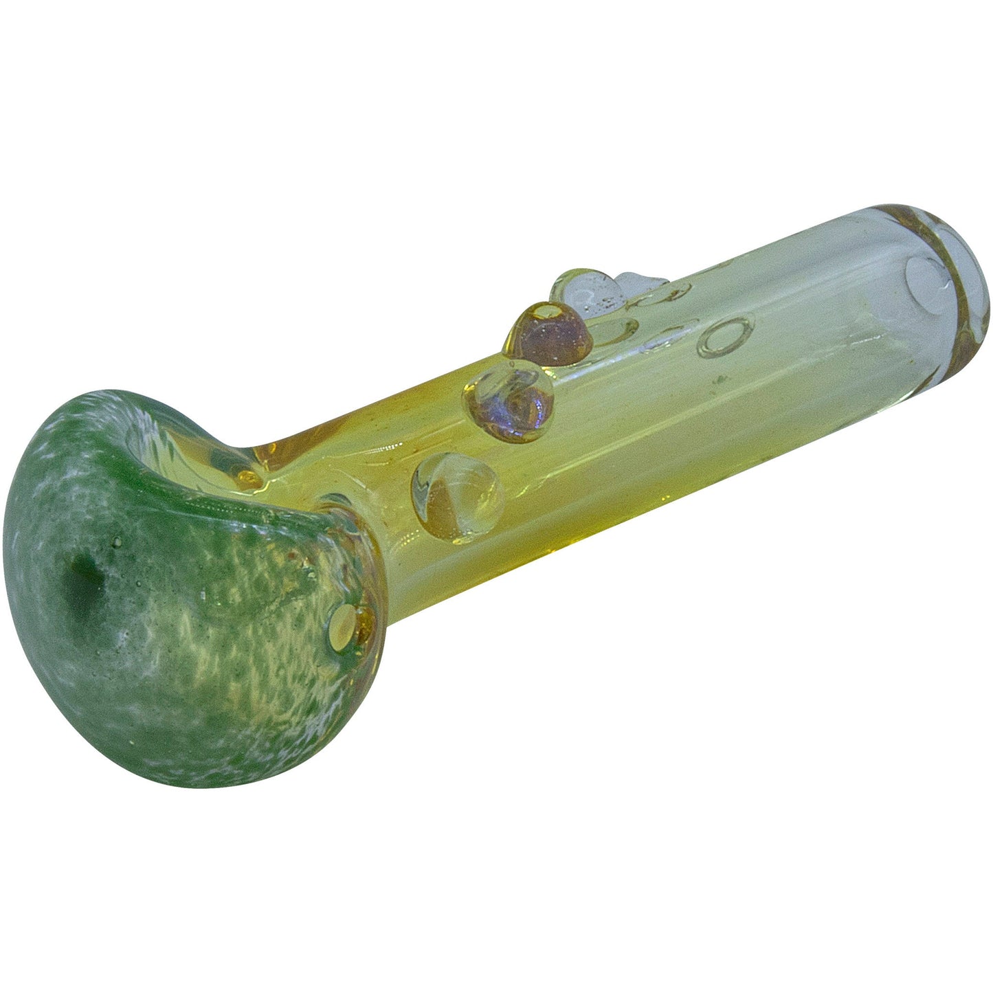 LA Pipes "Razorback" Silver Fumed Mini Spoon 4 Color Options