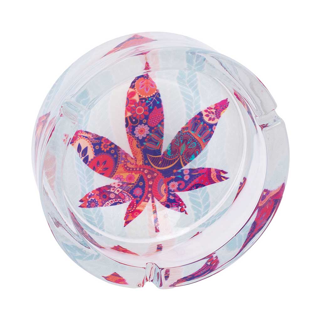 FUJIMA MEDIUM GLASS ASHTRAY MULTIPLE STYLES