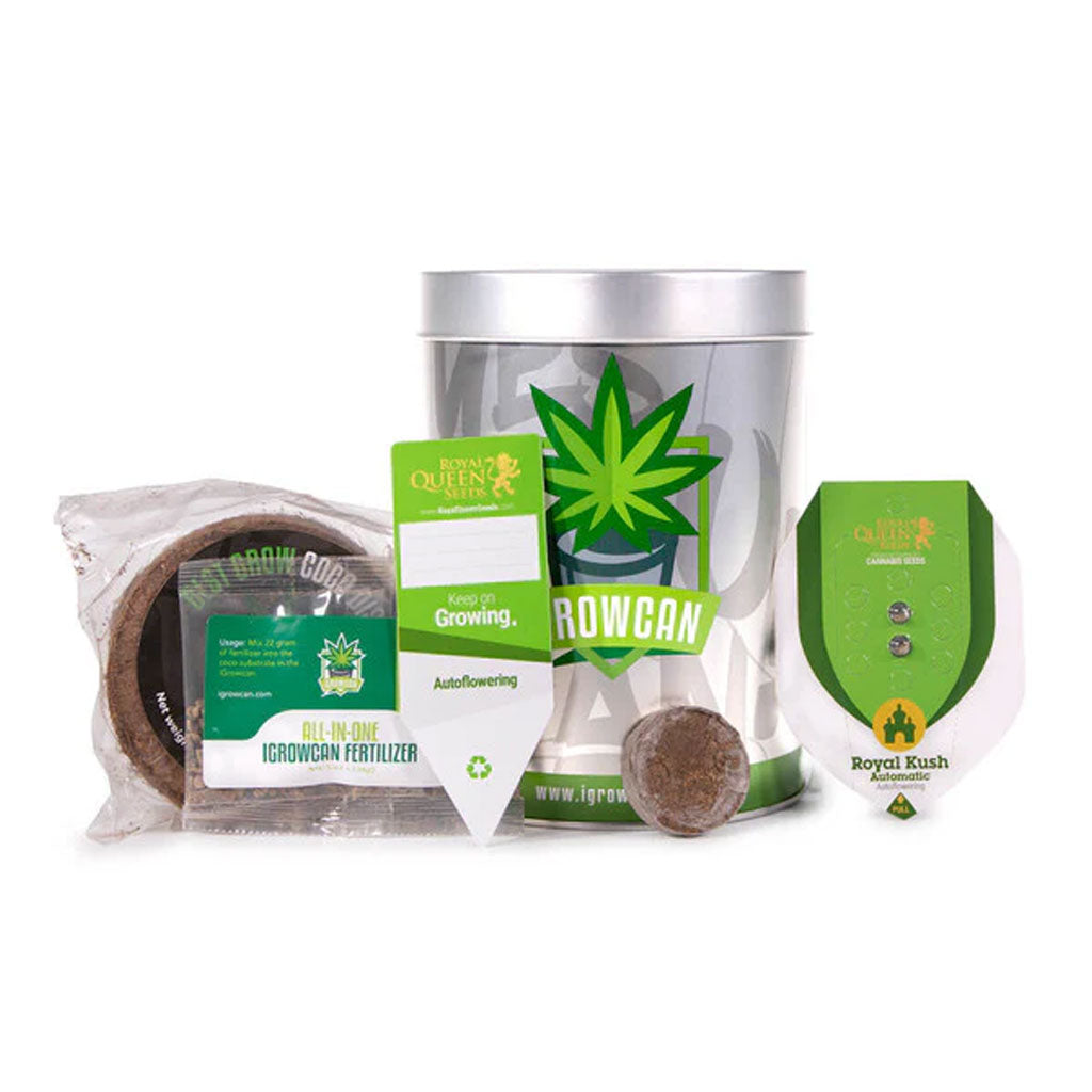 Automatic IGROWCAN All In One Grow Kit - Comes With AutoFlower Seeds - 18 Different Strains