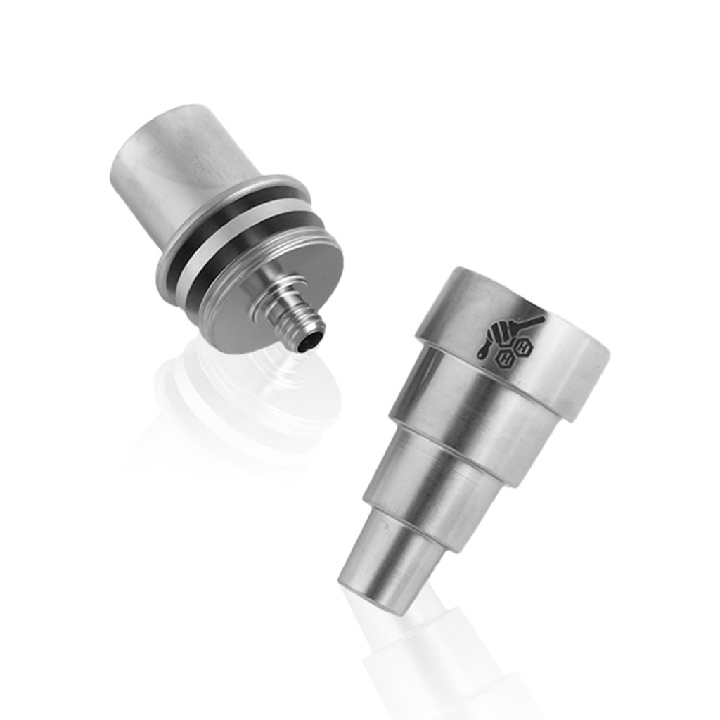 TITANIUM 6 IN 1 ORIGINAL ENAIL DAB NAIL 2 Sizes &  2 Color Options