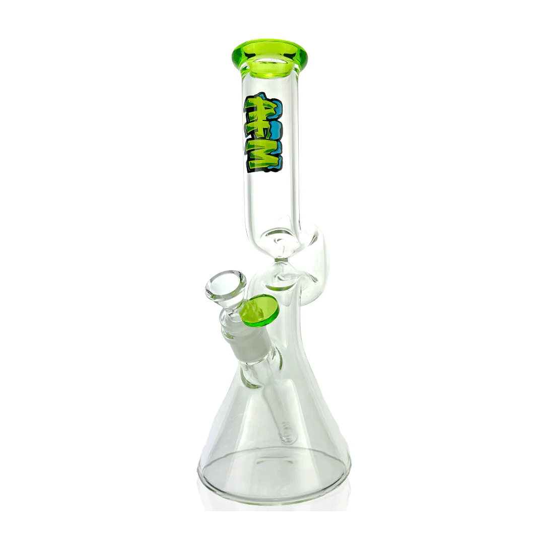 AFM Glass 12" Beaker Wave Water Pipe