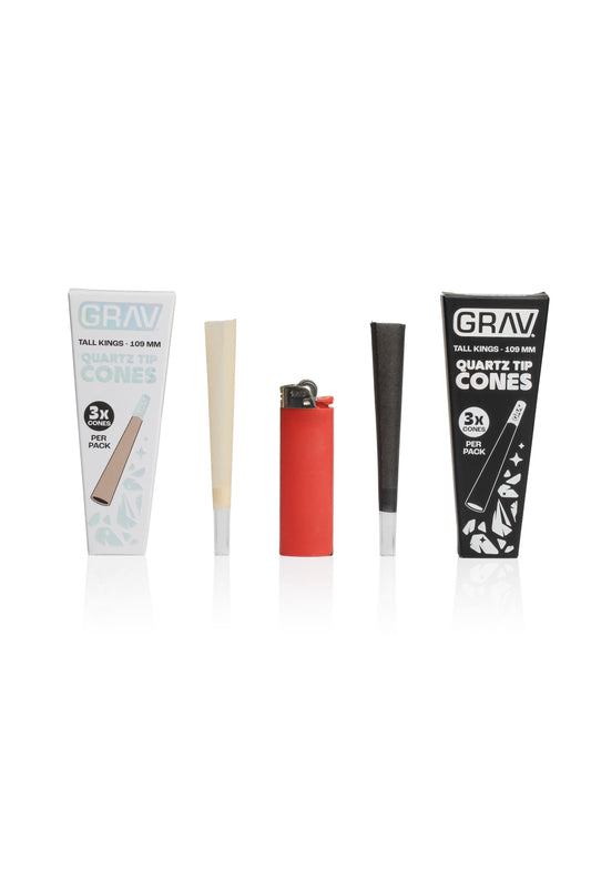 GRAV® Tall Kings Quartz Tip Cones