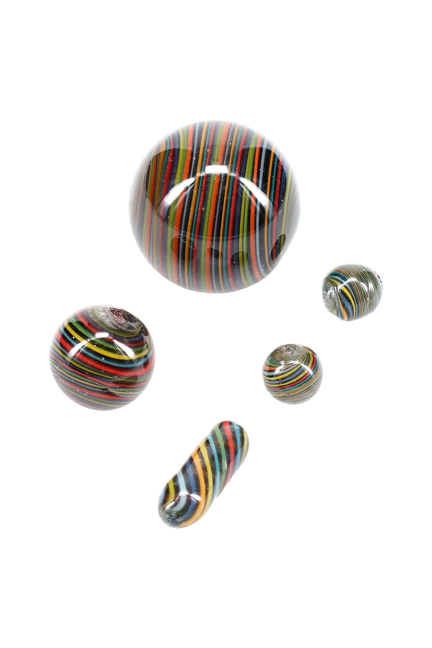 5-Piece Quartz Terp Marble & Pearl Set 3 Color Options
