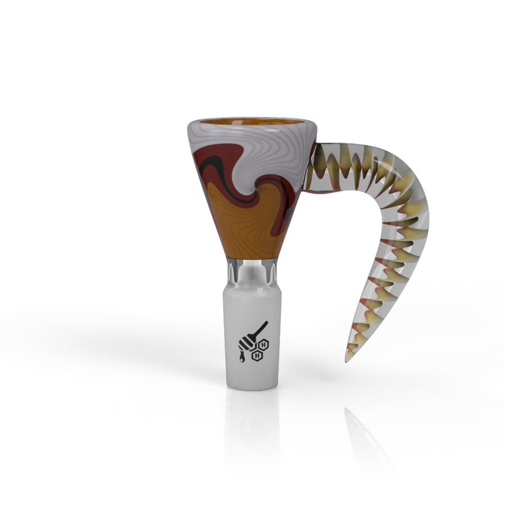 MARTINI SPLASH HORN PULL BONG SLIDE 9 Color Options