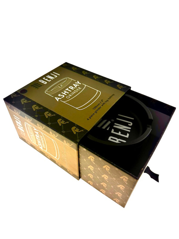 Benji XL Ashtray Grinder (4") 6 Color Options